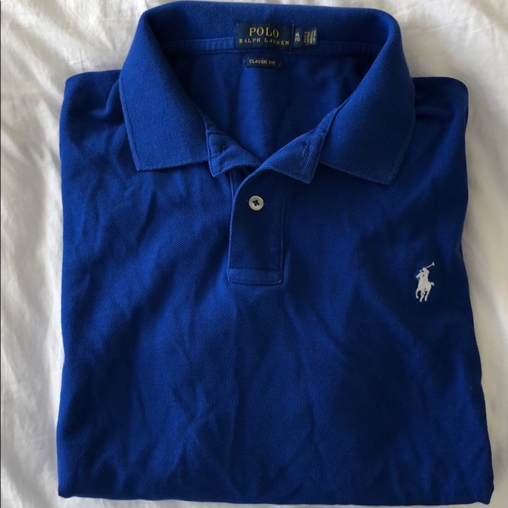 Three Polo Ralph Lauren classic fit collared shirt